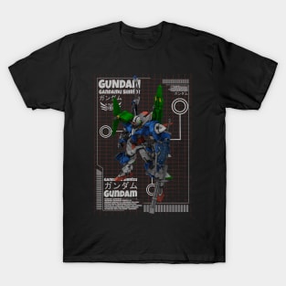 GN-001 Gundam Exia T-Shirt